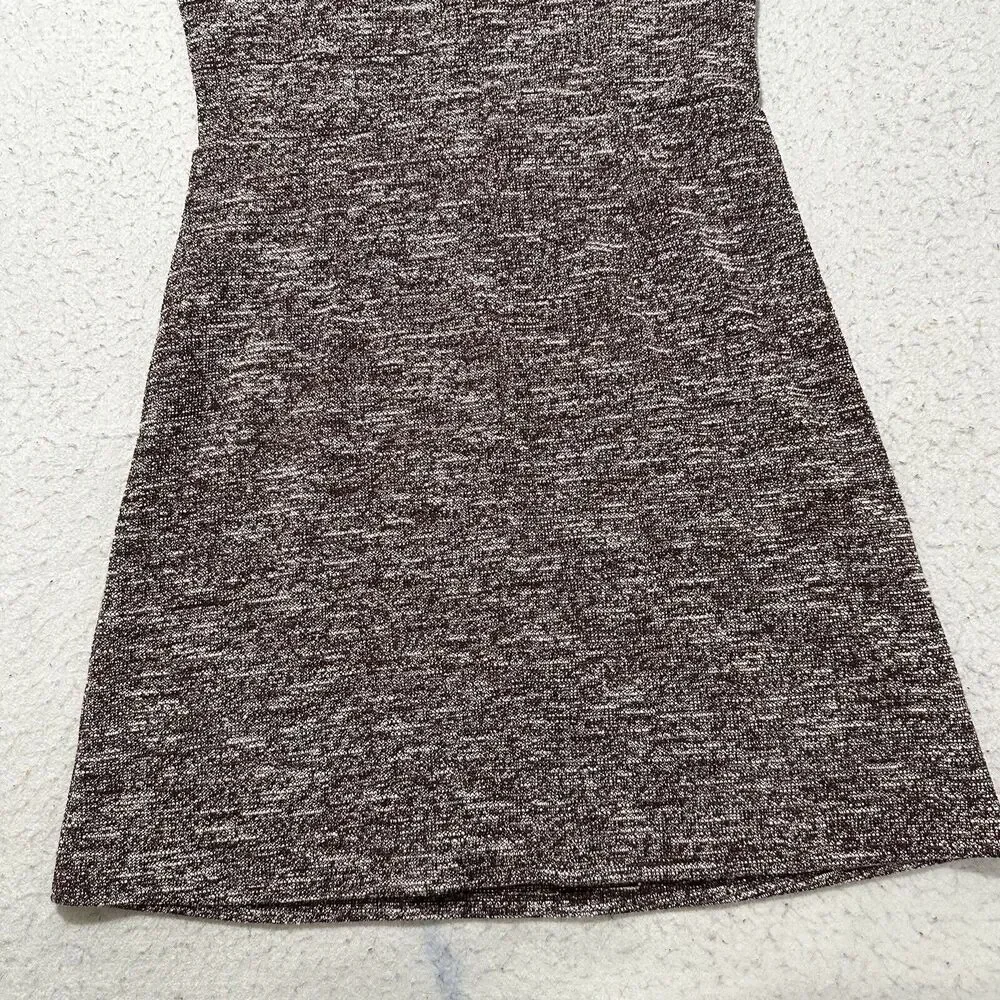 Ann Taylor LOFT Women's 4 Burgundy Short Sleeve Fringe Short Sleeve Sheath Dress - Picture 11 of 12